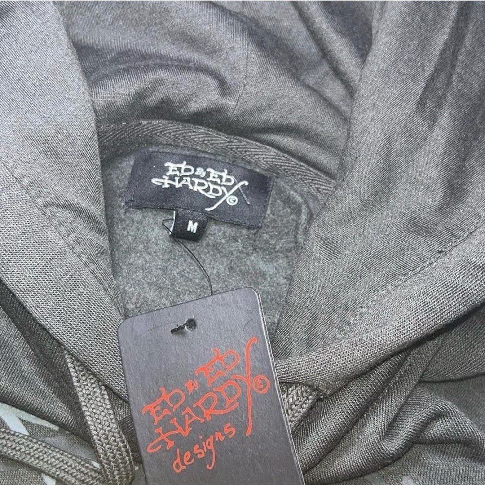 Ed Hardy black tiger hoodie Brand New with Tags 🐅 - Picture 5 of 6